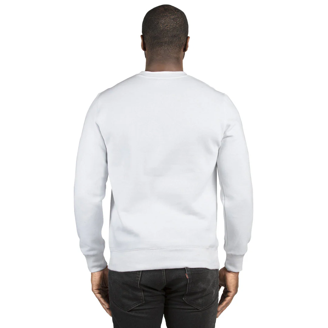 Threadfast - Unisex Premium Fleece Crewneck Sweatshirt (320C WHT20) - Image 4