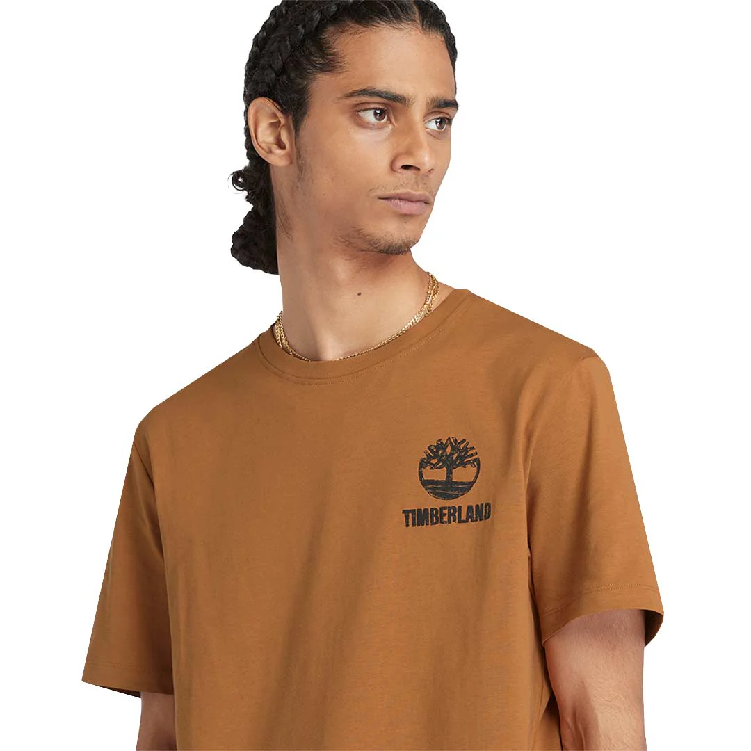 Timberland - Men's Logo Graphic T-Shirt (TB0A5V7KP47) - Image 5