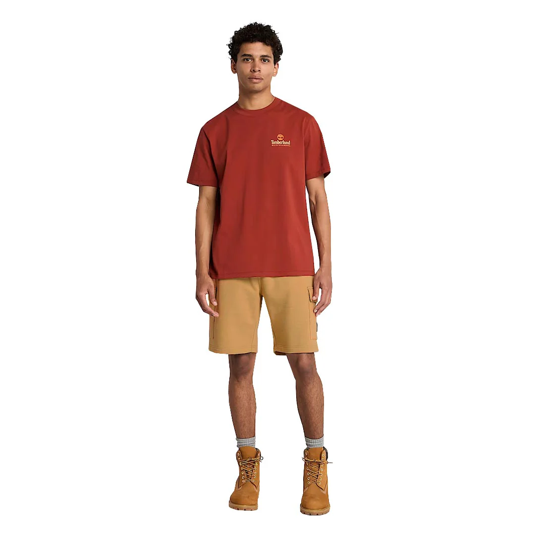Timberland - Men's Woven Badge Cargo Sweatshorts (TB0A5RBTEH3) - Image 3