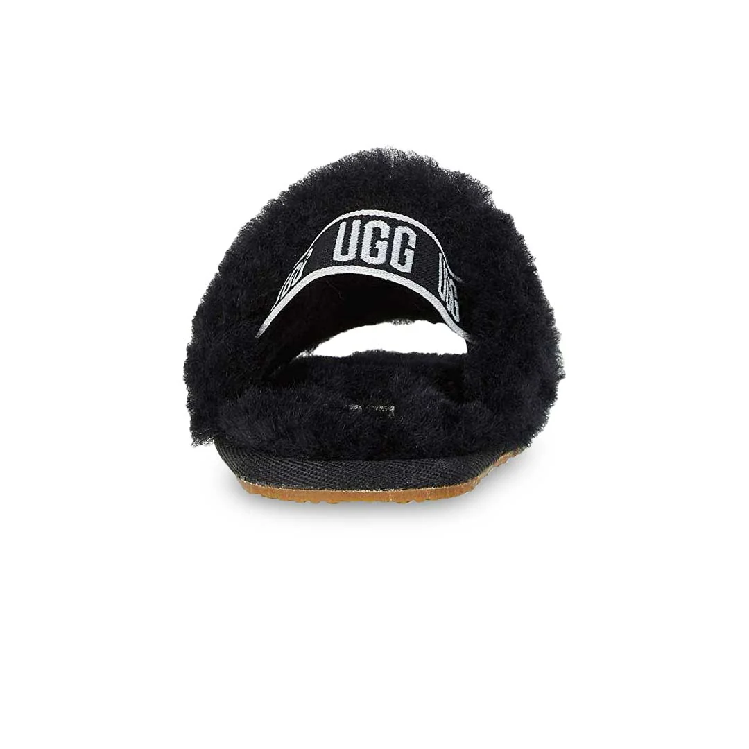 UGG® - Kids' (Infant) Fluff Yeah Slippers (10985771I-BLK) - Image 4