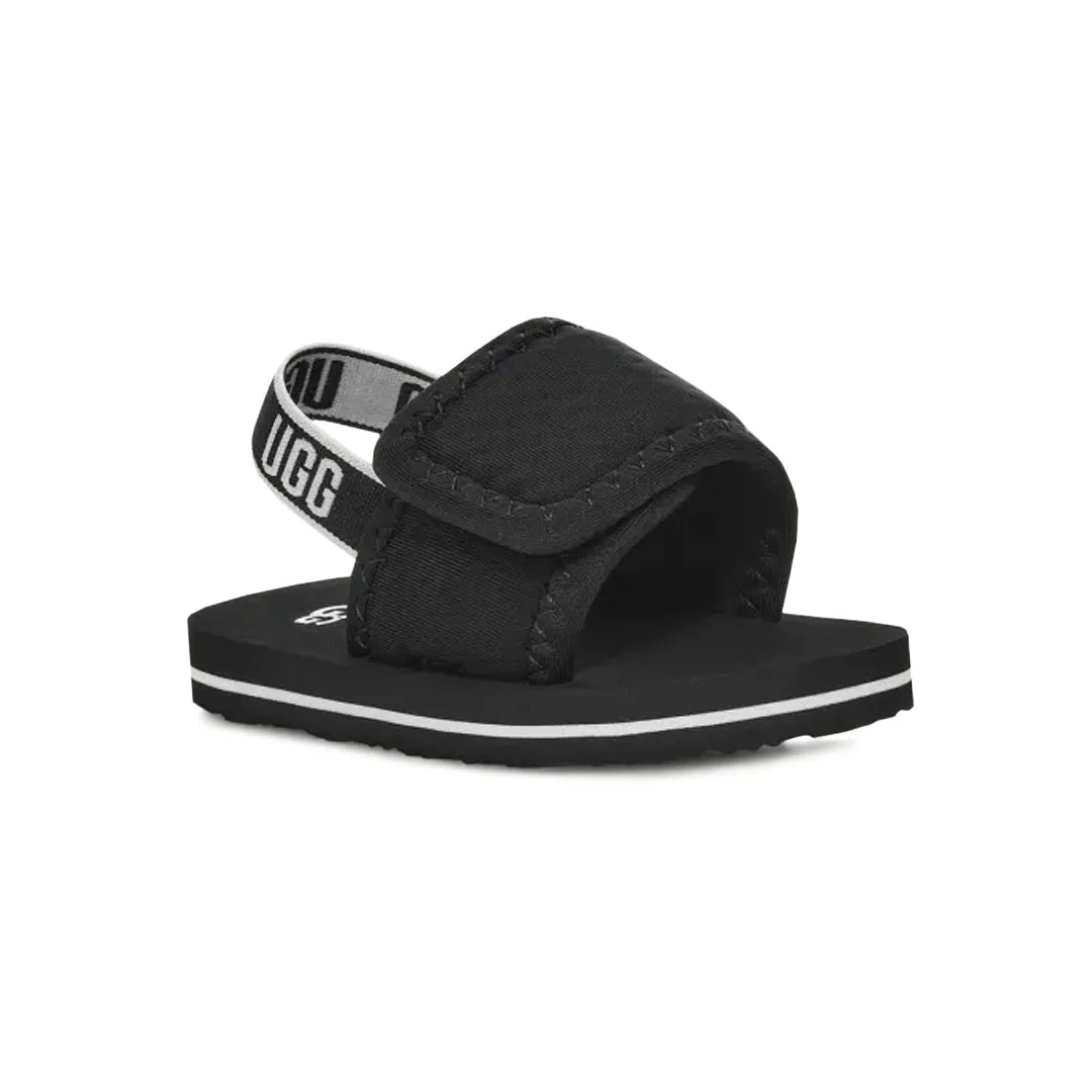 UGG® - Kids' (Infant) Lennon Slingback Sandals (1152817I-BLK) - Image 3