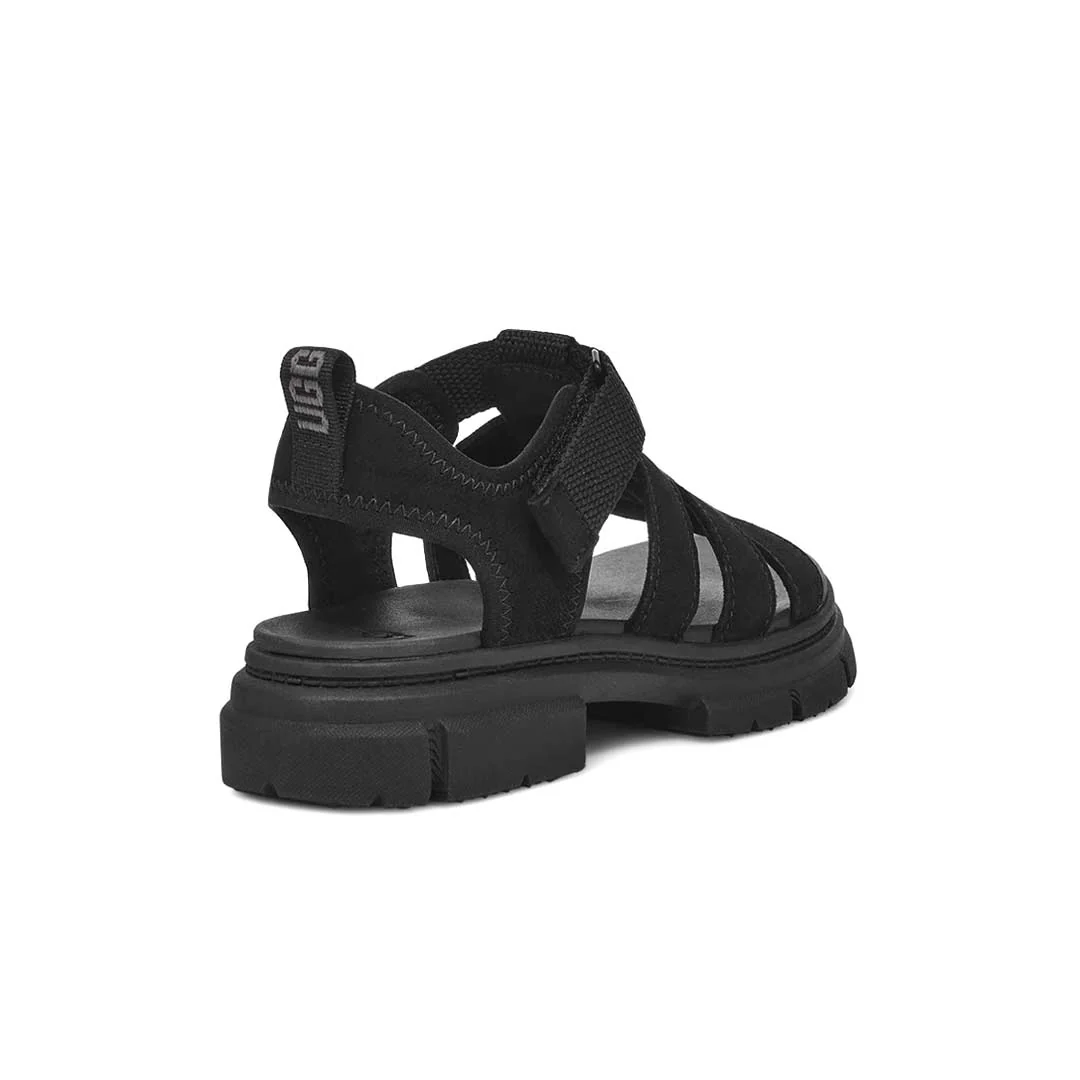 UGG® - Kids' (Preschool & Junior) Ashton Multistrap Sandals (1152821K-BLK) - Image 3