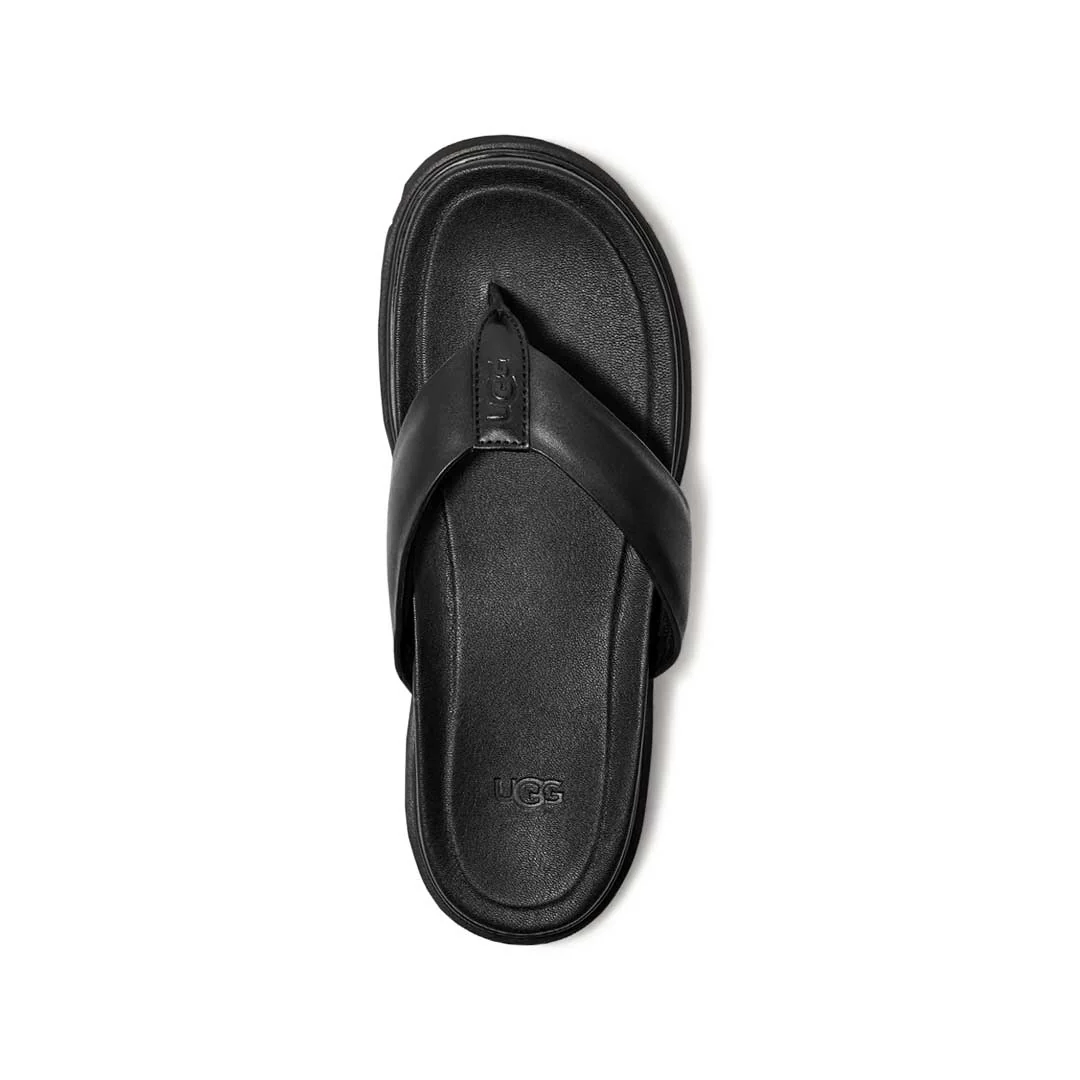 UGG® - Men's Capitola Flip Flop Sandals (1153077-BLK) - Image 5
