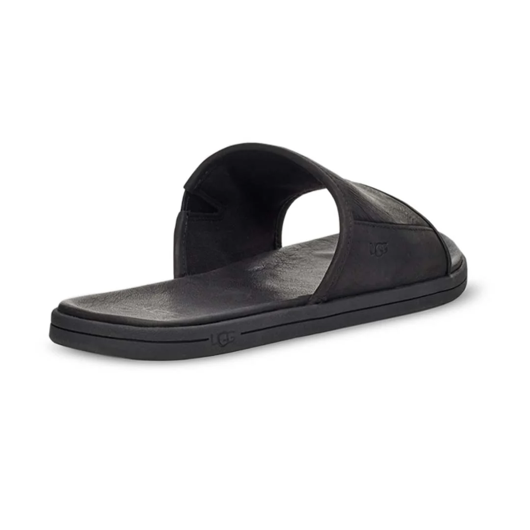 UGG® - Men's Seaside Slide Leather Sandals (1117656-BLLE) - Image 3