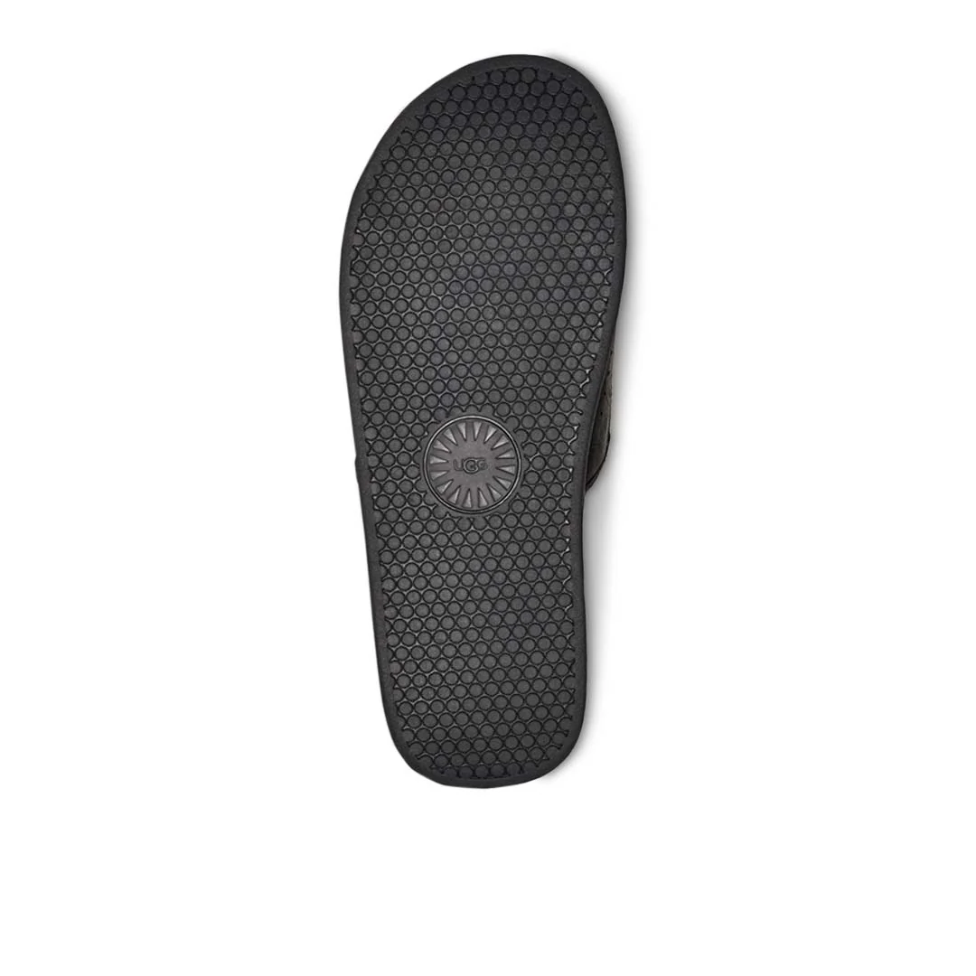 UGG® - Men's Seaside Slide Leather Sandals (1117656-BLLE) - Image 5