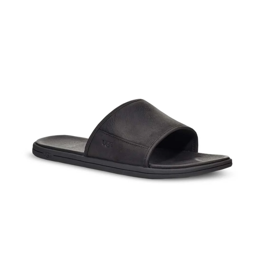 UGG® - Men's Seaside Slide Leather Sandals (1117656-BLLE) - Image 7