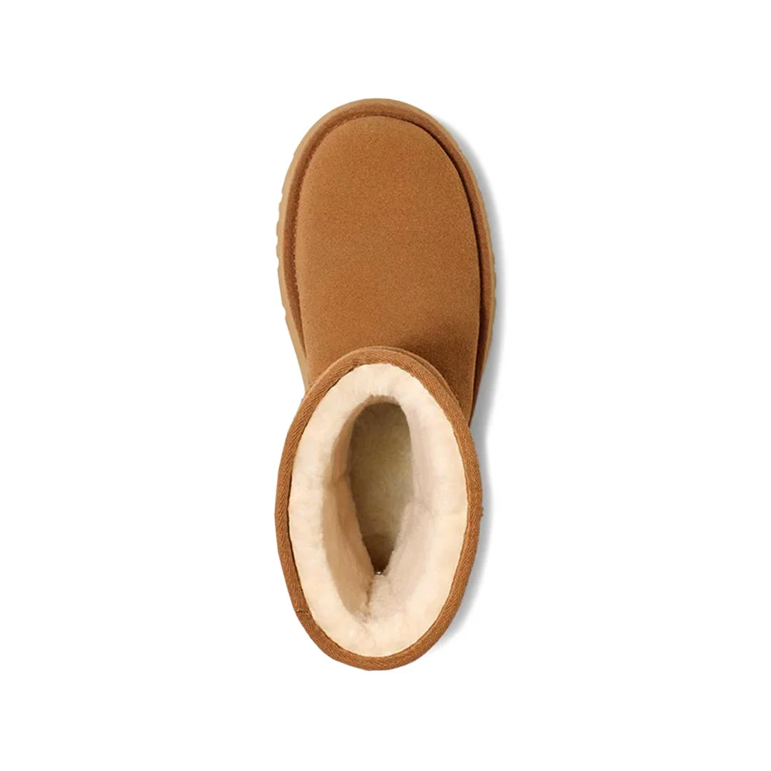 UGG® - Women's Classic Short New Heights Chestnut Boots (1158310-CHE) - Image 4