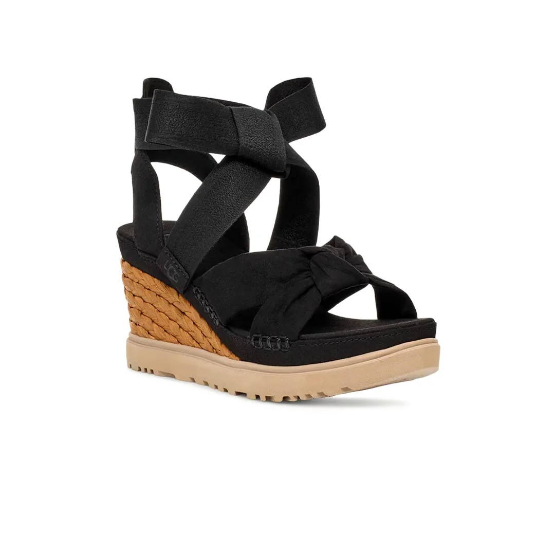UGG® - Women's Ileana Wrap Sandals (1152669-BLK) - Image 3