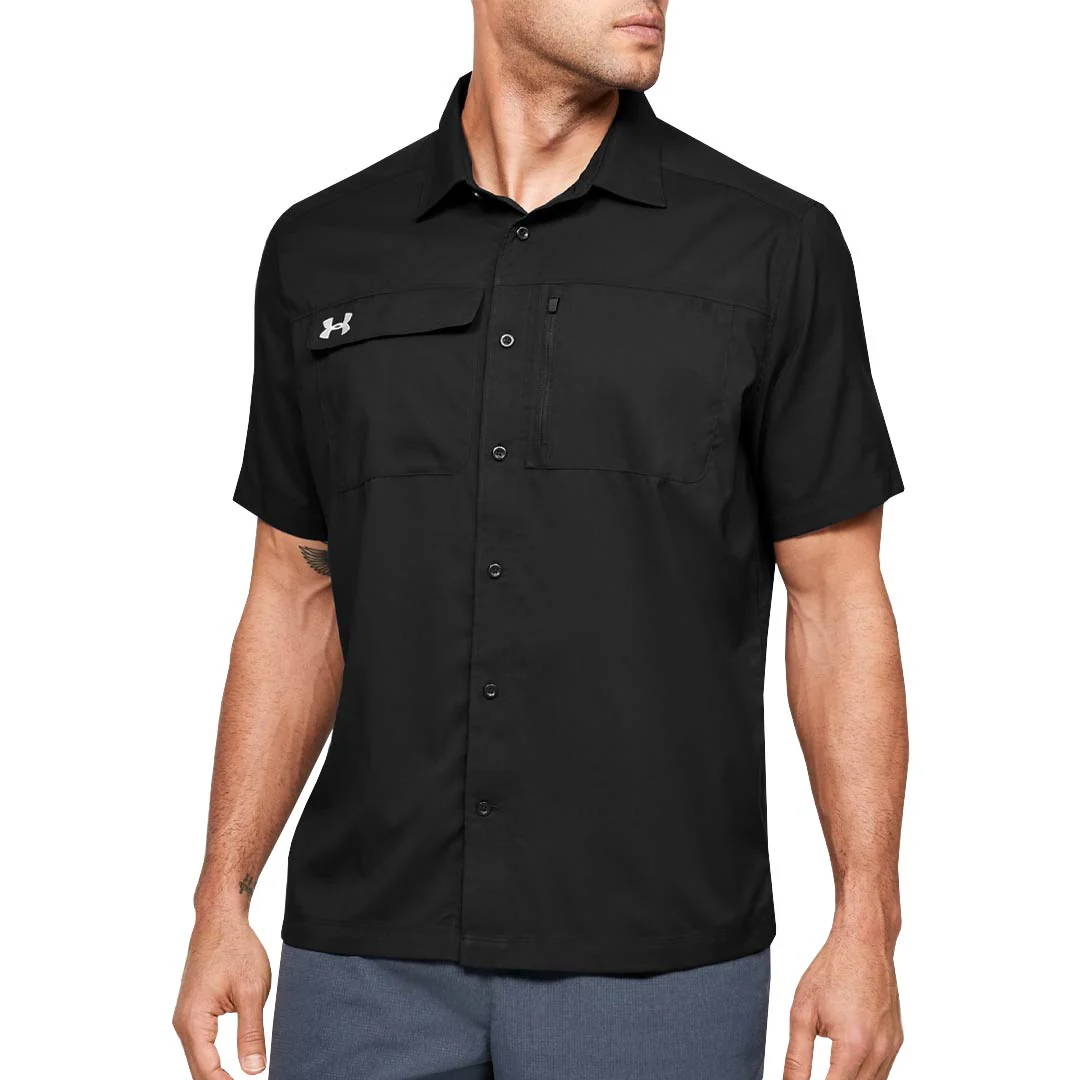 Under Armour - Men's Motivate Coach Woven Shirt (1351360 001) - Image 2