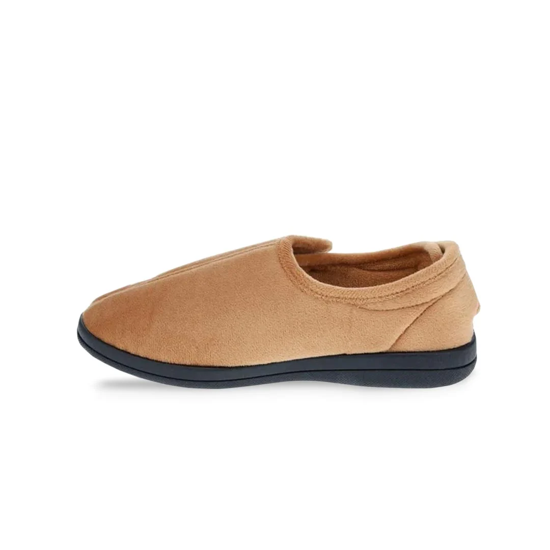 United Supply Co - Women's Velcro Slippers (SLF4931BUS TAN) - Image 2