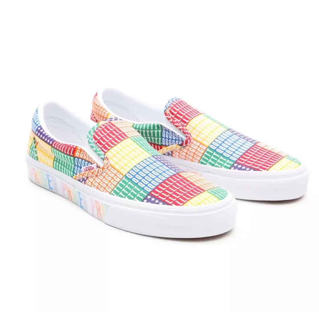 Vans - Unisex Pride Classic Slip On Shoes (33TB3WJ) - Image 3