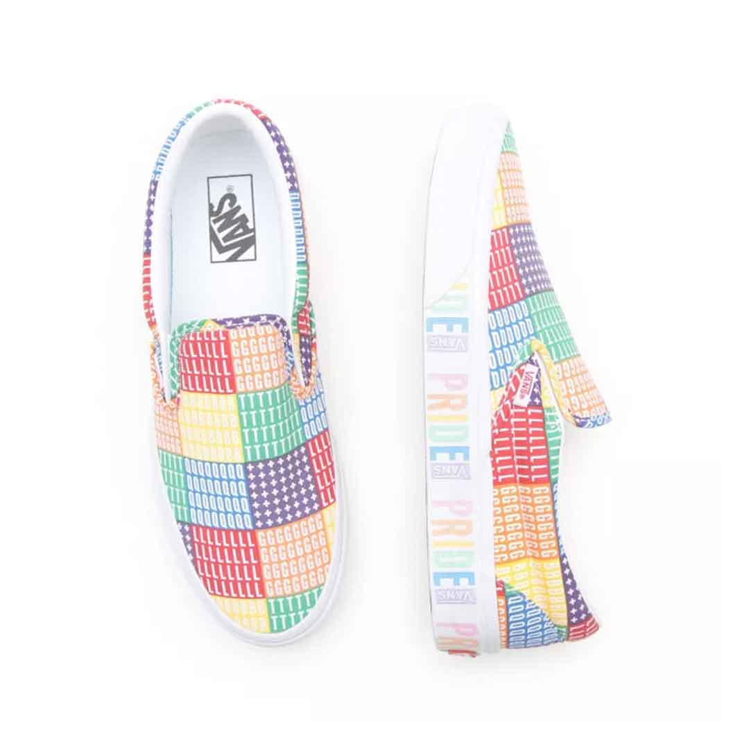 Vans - Unisex Pride Classic Slip On Shoes (33TB3WJ) - Image 4