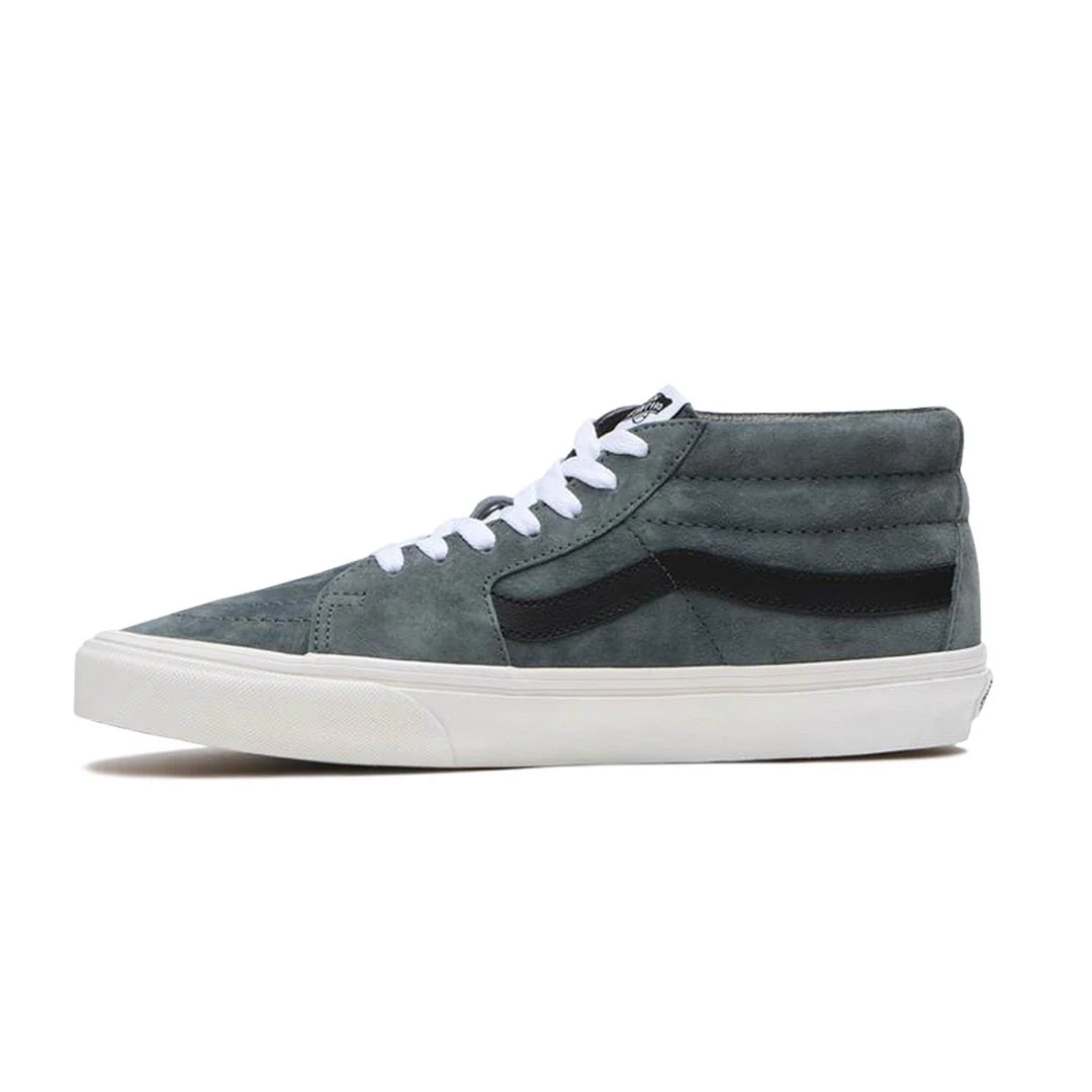 Vans - Unisex Sk8-Mid Pig Suede 2-Tone Shoes (0BWEG0Z) - Image 2