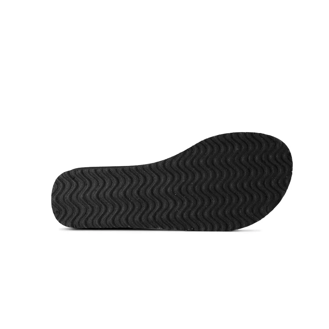 Women's OP Flip Flop Sandals (LDWEDGESAN BLK) - Image 4