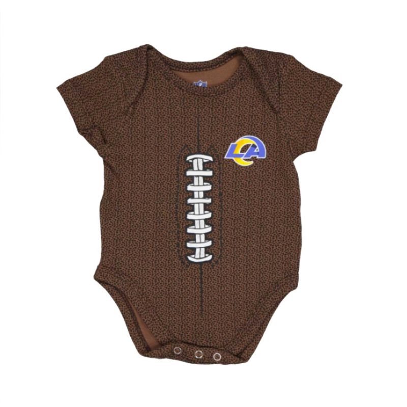 1NFL Kids Infant Los Angeles Rams Football Creeper HK1N1FCKH RAM