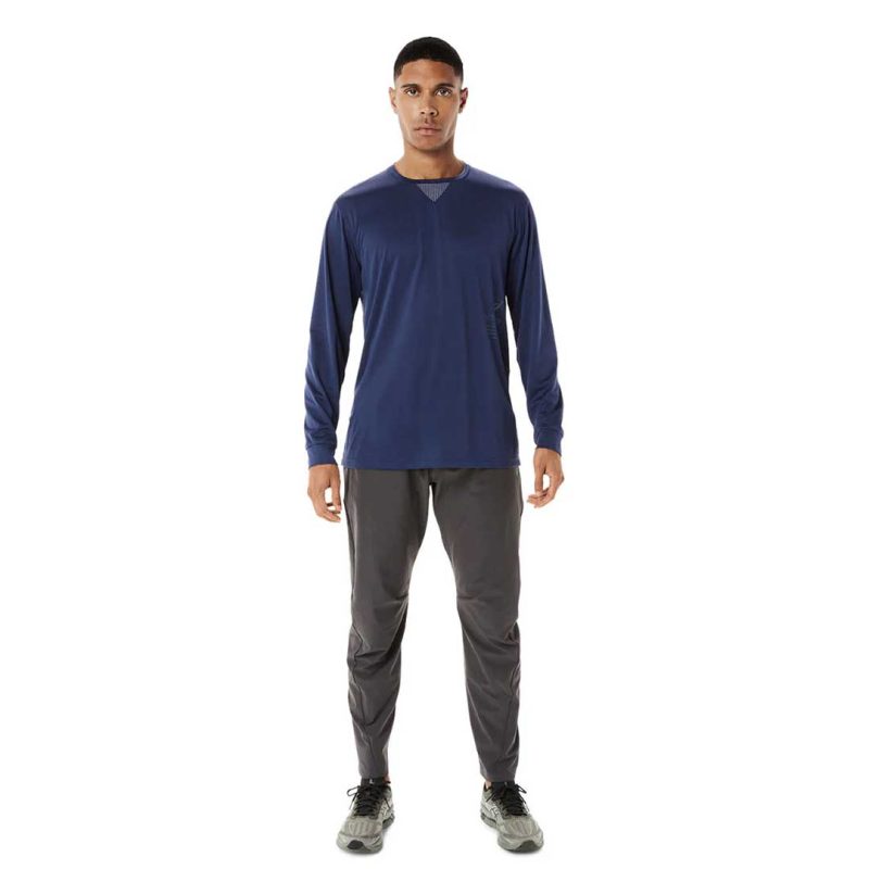 Asics Men s Actibreeze Jacquard Long Sleeve Top 2031D035 403 4