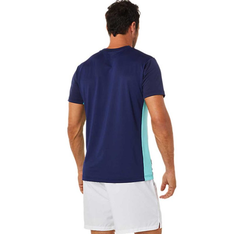 Asics Men s Court Graphic Short Sleeve Top 2041A216 100 4