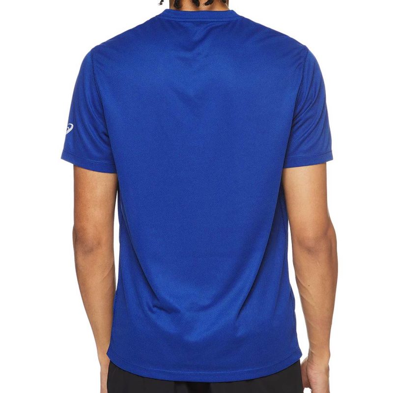 Asics Men s Ready Set II Short Sleeve T Shirt 2011B458 400 4