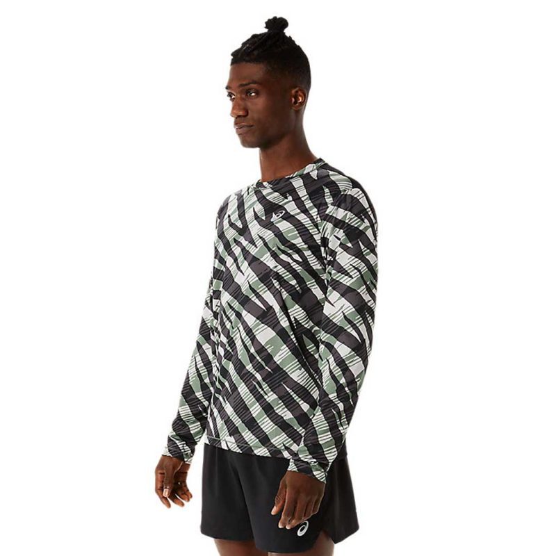 Asics Men s Wild Camo Long Sleeve Top 2011C719 300 3