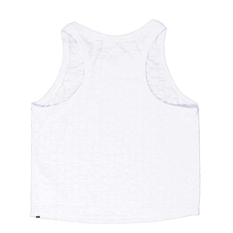 Asics Women s Cropped Logo Jacquard Tank 2032B790 100 5