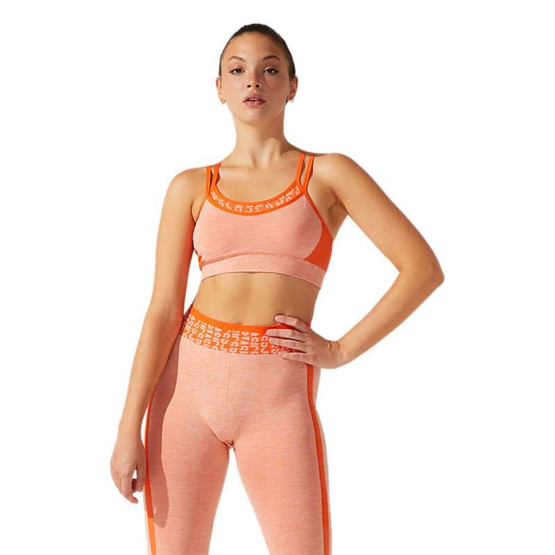 Asics Women s Cropped Logo Seamless Bra 2032B791 800 3