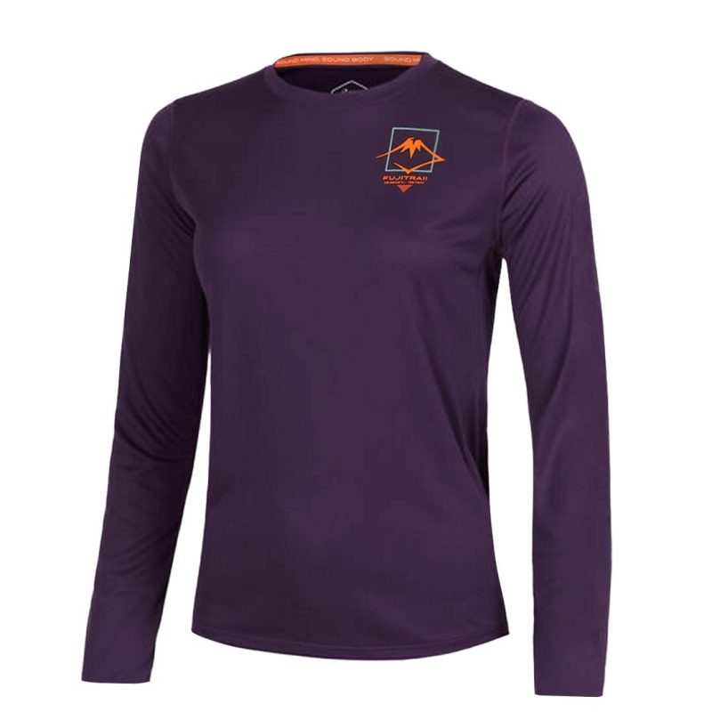 Asics Women s Fujitrail Logo Long Sleeve Top 2012C710 500 1