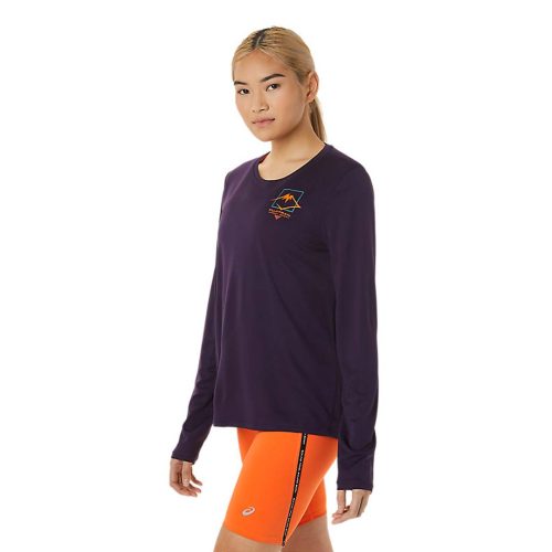 Asics Women s Fujitrail Logo Long Sleeve Top 2012C710 500 3