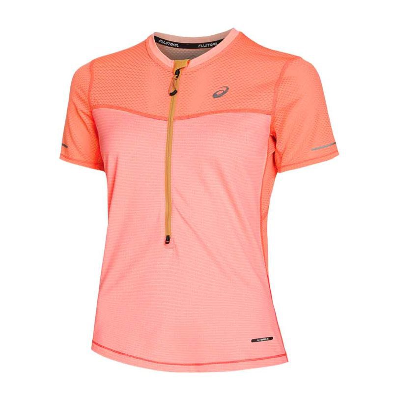 Asics Women s Fujitrail Short Sleeve Top 2012C721 700 1