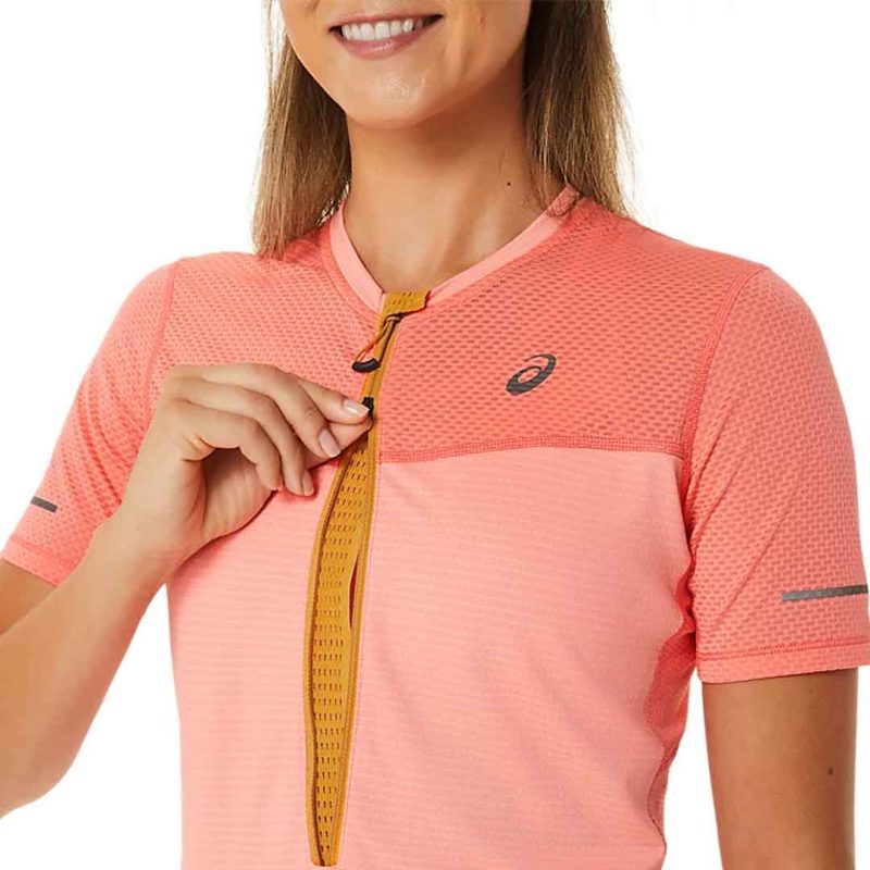 Asics Women s Fujitrail Short Sleeve Top 2012C721 700 3