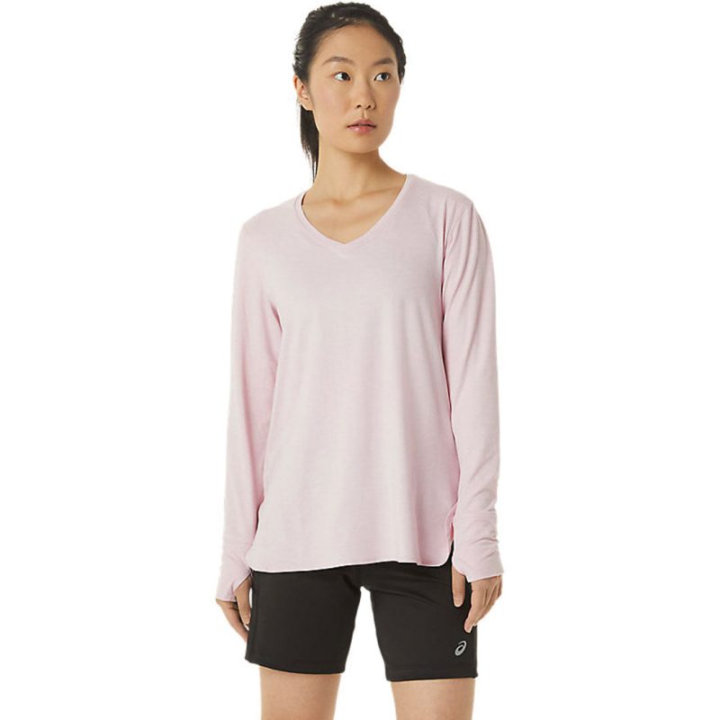 Asics Women s Heather Long Sleeve T Shirt 2032C029 685 02