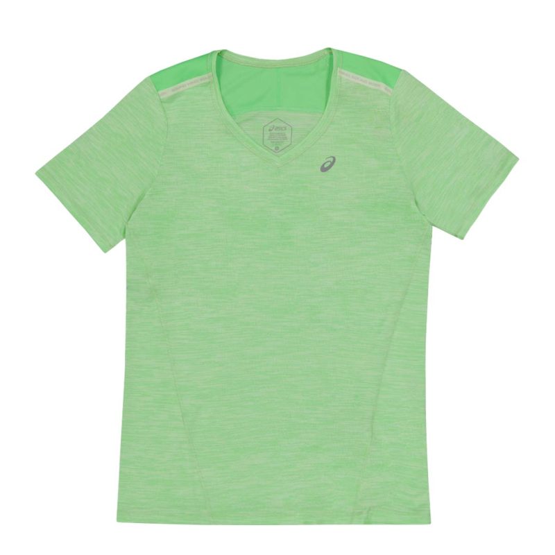 Asics Women s Race V Neck Short Sleeve T Shirt 2012C735 301