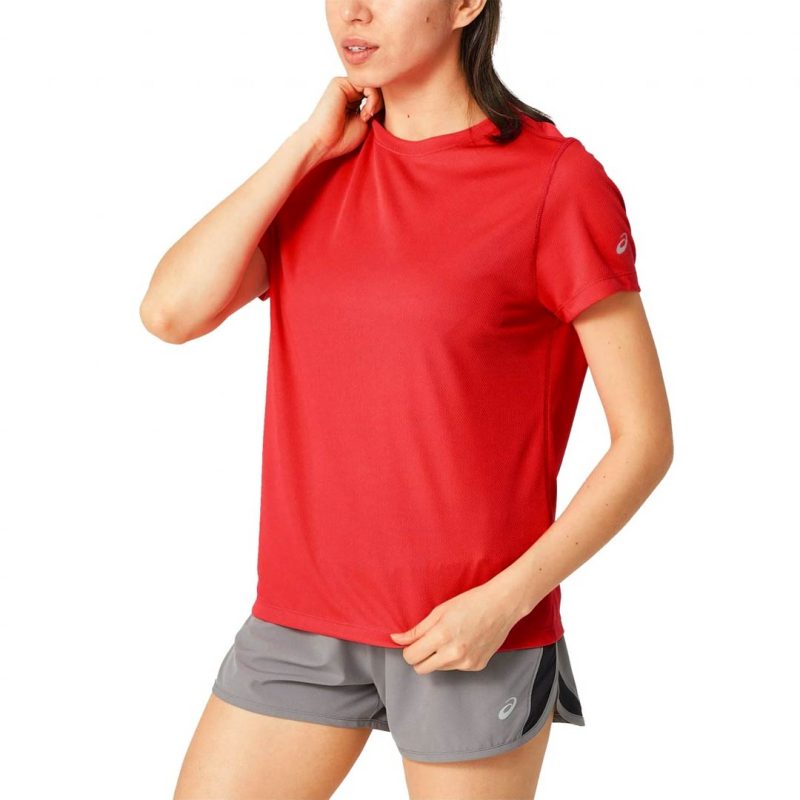 Asics Women s Ready Set II Short Sleeve T Shirt 2012B469 600 3