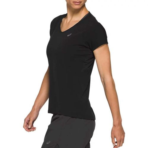 Asics Women s V Neck Short Sleeve Top 2012A981 004 3