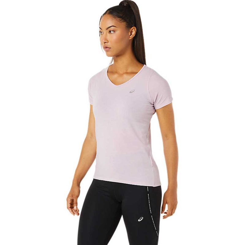 Asics Women s V Neck Short Sleeve Top 2012A981 702 03