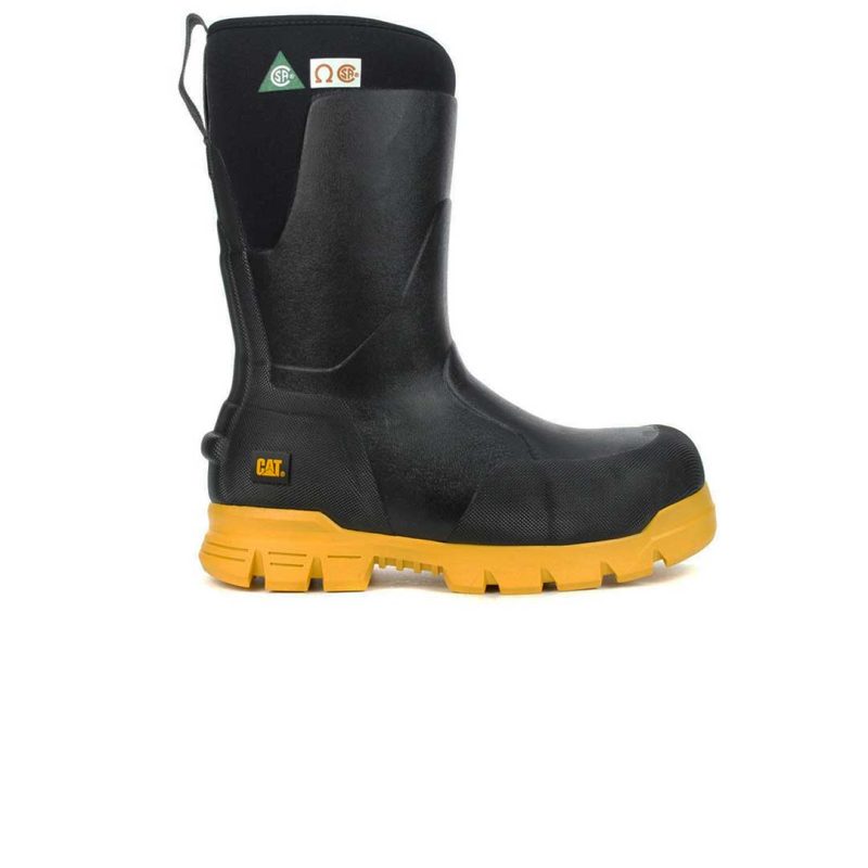 CAT Caterpillar Unisex Stormers 11 Steel Toe Rain Boots P723963 01