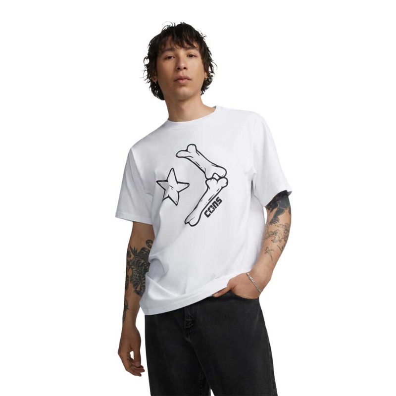 Converse Men s Bones Graphic Tee 10026059 A01 2