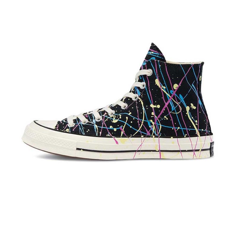 Converse Unisex Archive Paint Splatter Chuck 70 High Top Shoes 170801C 02