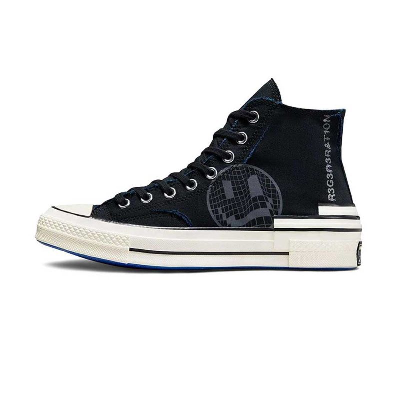 Converse Unisex Chuck 70 Hacked Heel Tear Away High Top Shoes A02407C 02