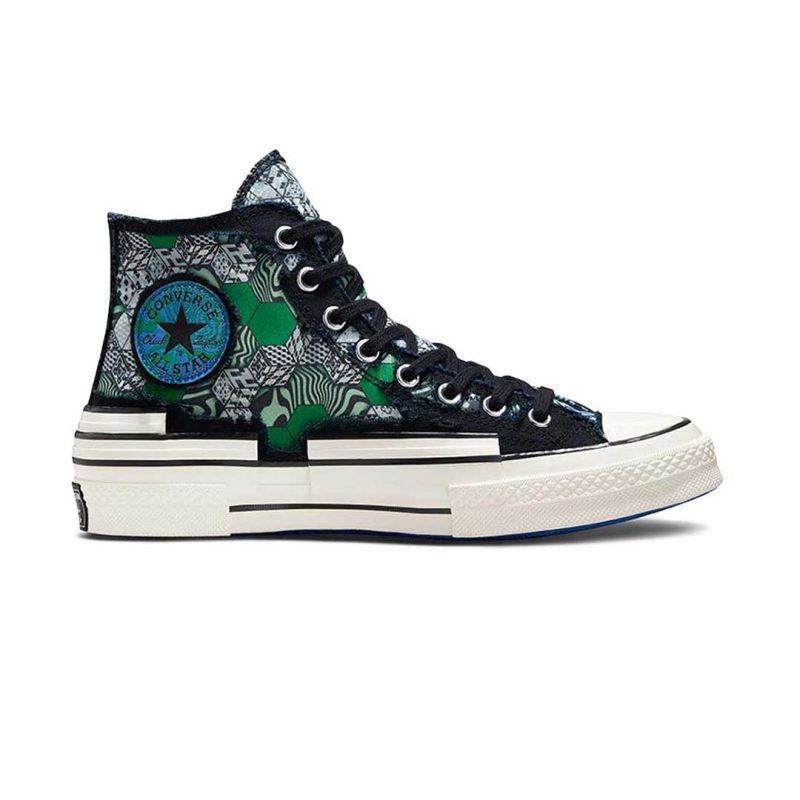 Converse Unisex Chuck 70 Hacked Heel Tear Away High Top Shoes A02407C 03