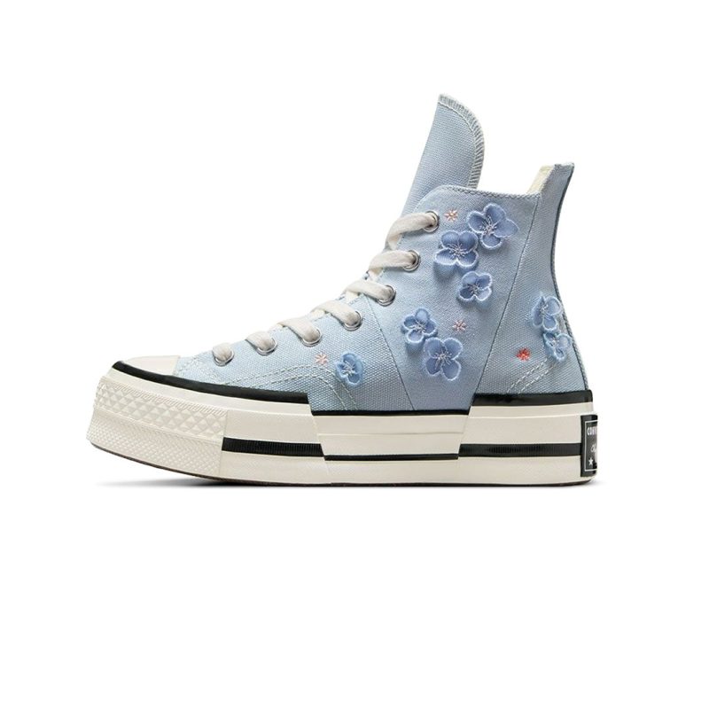 Converse Unisex Chuck 70 Plus 3D Flowers High Top Shoes A09802C 02