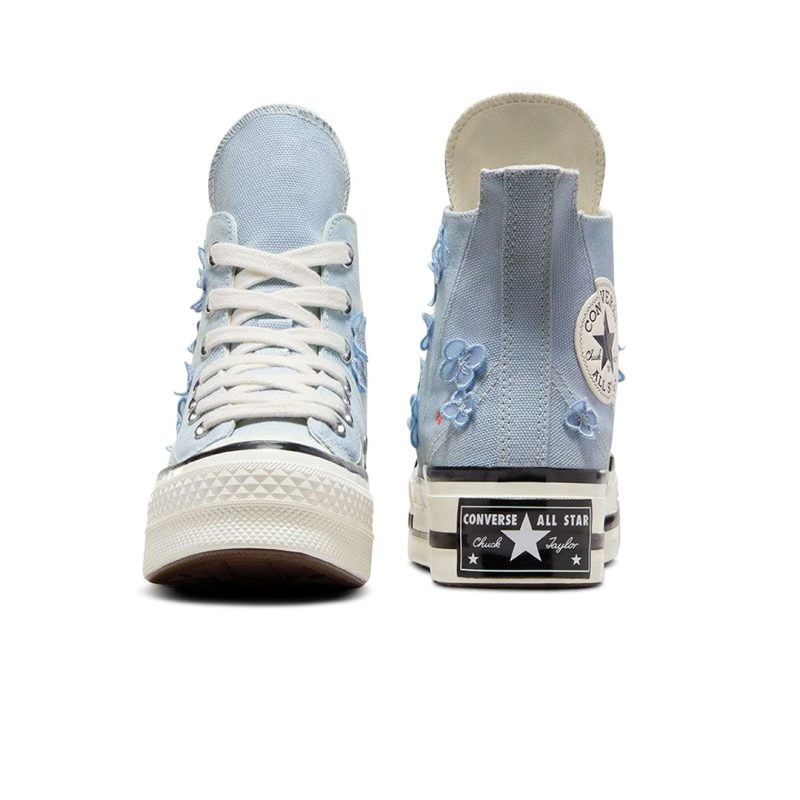 Converse Unisex Chuck 70 Plus 3D Flowers High Top Shoes A09802C 03