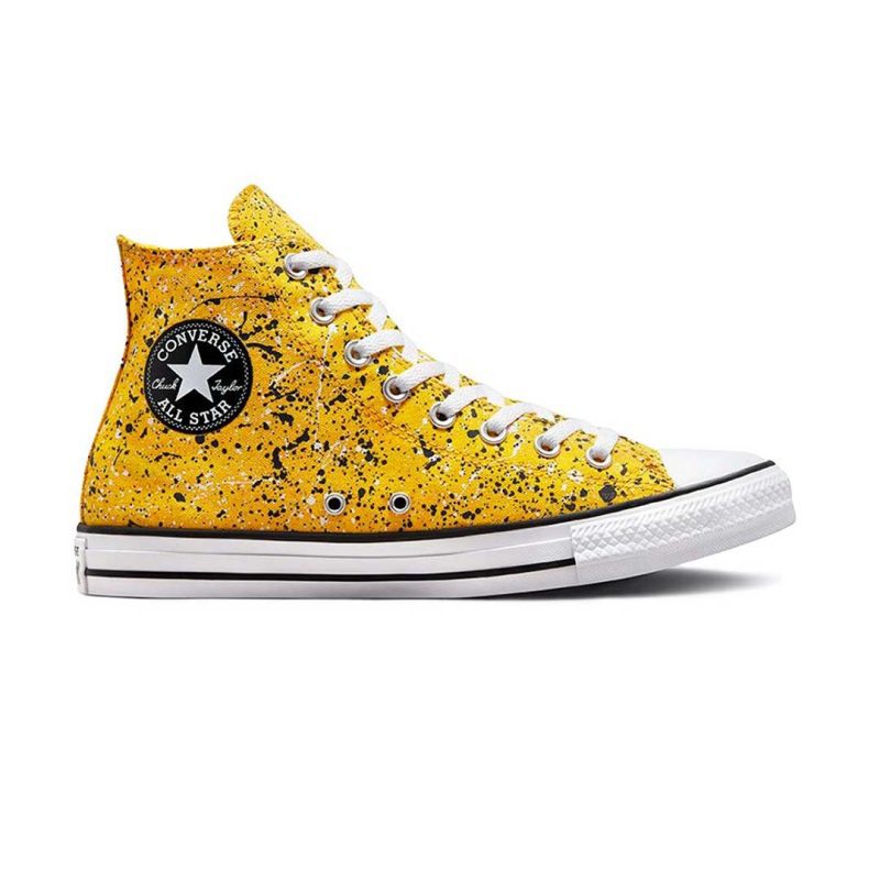 Converse Unisex Chuck Taylor All Star Archive Paint Splatter High Top A00467C 01