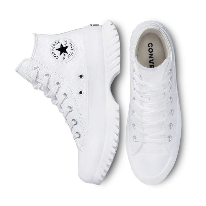 Converse Unisex Chuck Taylor All Star Lugged 2.0 Leather High Top Shoes A03705C 04