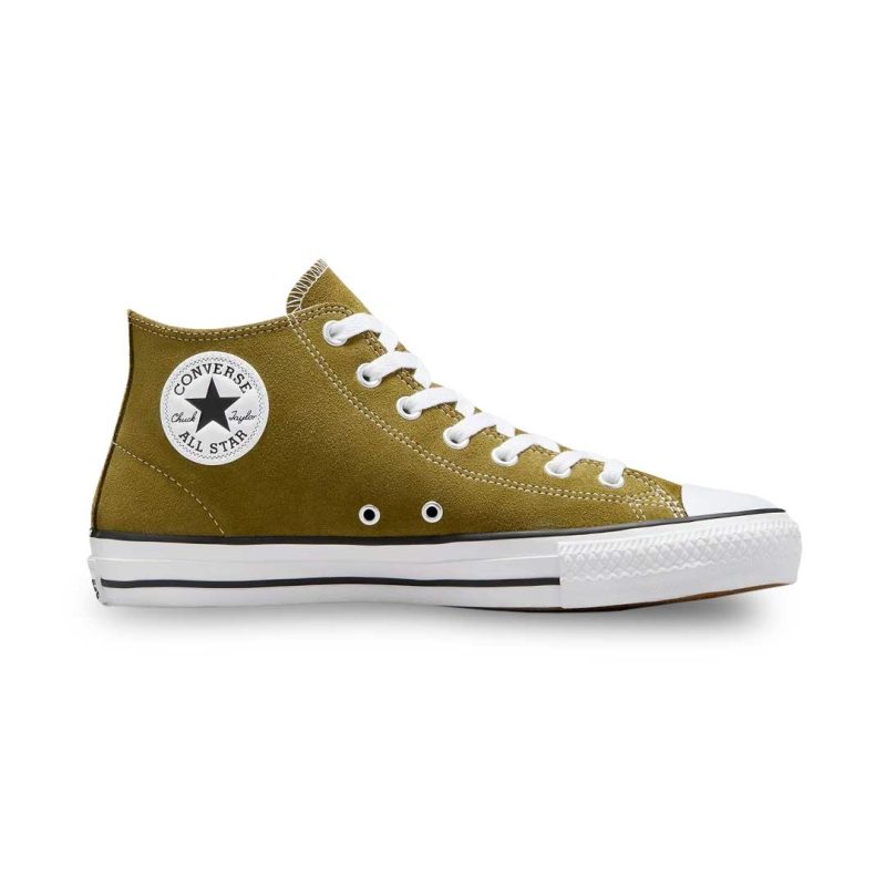 Converse Unisex Chuck Taylor All Star Pro Classic Suede Mid Top Shoes A05322C 01