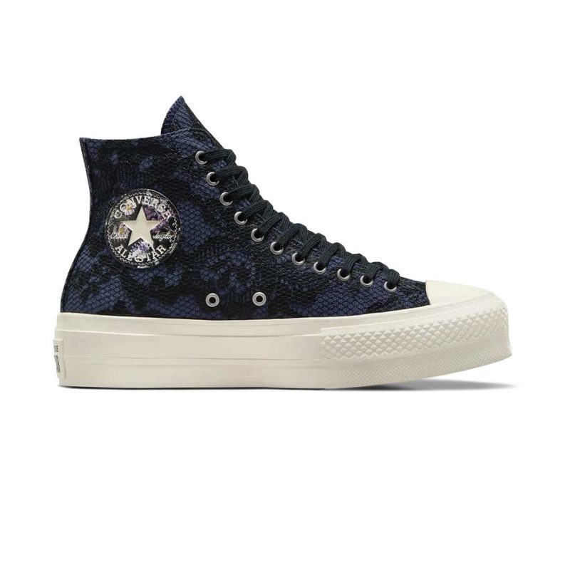 Converse Women s Chuck Taylor All Star Lift Platform Floral Lace High Top Shoes A08000C 1 0c6e50c5 03df 4d22 aced 59a2dda9c214