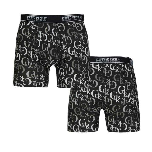 Crooks Castles Men s 3 Pack Boxer Brief UMCC036 TGR 3