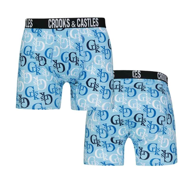 Crooks Castles Men s 3 Pack Boxer Brief UMCC038 BLAR 4