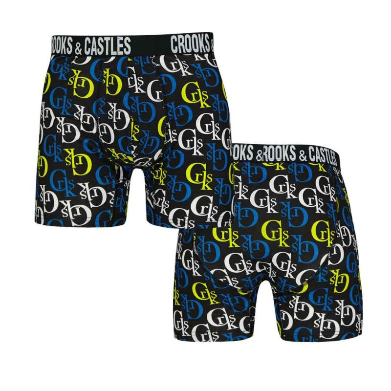 Crooks Castles Men s 3 Pack Boxer Brief UMCC038 SS 3