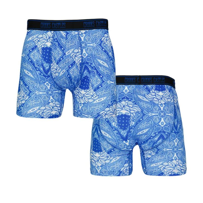 Crooks Castles Men s 4 Pack Boxer Brief UMCC006 HFQM 02