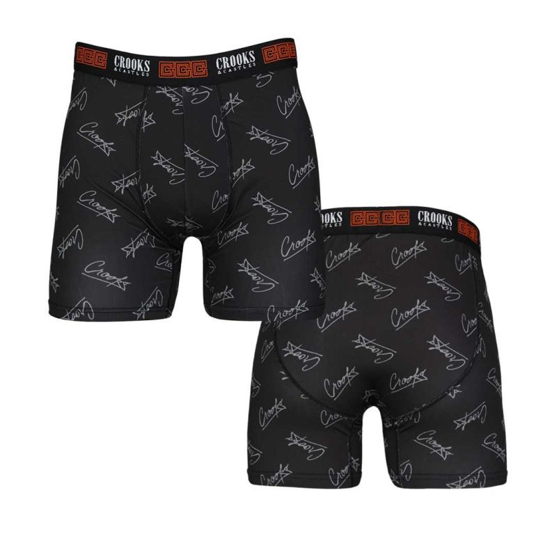 Crooks Castles Men s 4 Pack Boxer Brief UMCC007 SORA 04